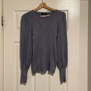 Tahari top, size small, slate blue.